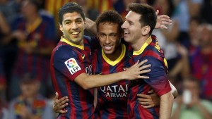 Tridente Ofensivo do Barcelona